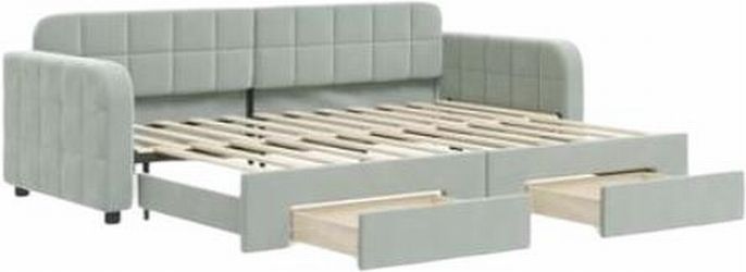 vidaXL Tagesbett Ausziehbar 80 x 200 cm (3196970) vidaXL Tagesbett Ausziehbar 80 x 200 cm (3196970)