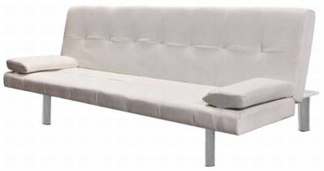 vidaXL Schlafsofa mit 2 Kissen vidaXL Schlafsofa mit 2 Kissen