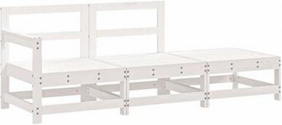 vidaXL Garten-Lounge-Set Massivholz Kiefer 3-tlg. (825521) vidaXL Garten-Lounge-Set Massivholz Kiefer 3-tlg. (825521)