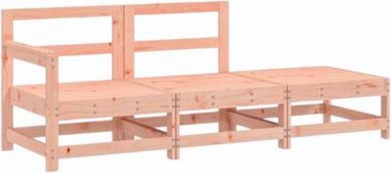 vidaXL Garten-Lounge-Set Massivholz Douglasie 3-tlg. (825525) vidaXL Garten-Lounge-Set Massivholz Douglasie 3-tlg. (825525)