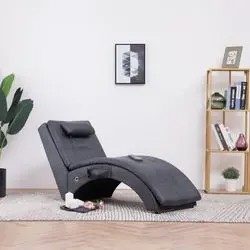 vidaXL Massage Chaiselongue mit Kissen (281350) vidaXL Massage Chaiselongue mit Kissen (281350)