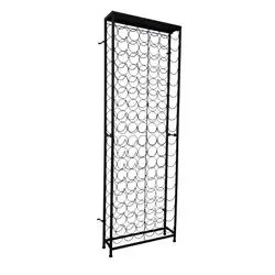 vidaXL Flaschenregal für 108 Flaschen Metall (241598)