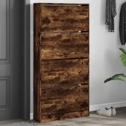 vidaXL Schuhschrank mit 4 Klappen (3214368)