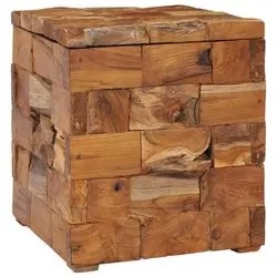 vidaXL Hocker mit Stauraum Massivholz Teak (281654) vidaXL Hocker mit Stauraum Massivholz Teak (281654)