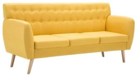 vidaXL 3-Sitzer-Sofa Stoff 172x70x82 cm (247127) vidaXL 3-Sitzer-Sofa Stoff 172x70x82 cm (247127)