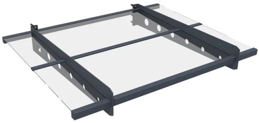 Juskys Manila Vordach 100 x 80 cm Juskys Manila Vordach 100 x 80 cm
