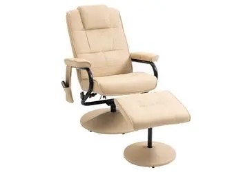 HOMCOM Relaxsessel mit Hocker 77 x 84 x 95 cm