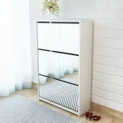 vidaXL Schuhschrank 63 x 17 x 102,5 cm (243048)