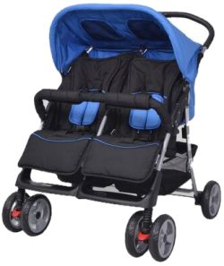 vidaXL Zwillingskinderwagen (10109)