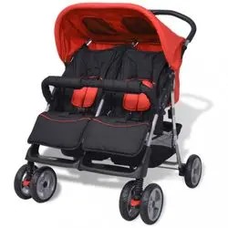 vidaXL Zwillingskinderwagen (10155)