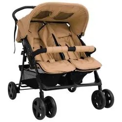 vidaXL Zwillingskinderwagen (10343)