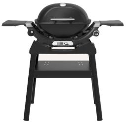 Weber Grill Q 1200N mit Seitentischen und kompaktem Stand Weber Grill Q 1200N mit Seitentischen und kompaktem Stand