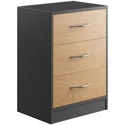 Casaria Eloise Nachttisch mit 3 Schubladen