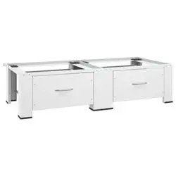 vidaXL Doppel-Untergestell für Waschmaschine (51195)