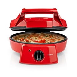 Nedis Pizzaofen und Grill 30 cm (FCPM100FRD)