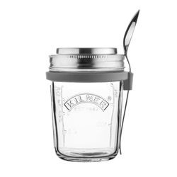Kilner Frühstücksglas mit Löffel 350 ml (0025.899)