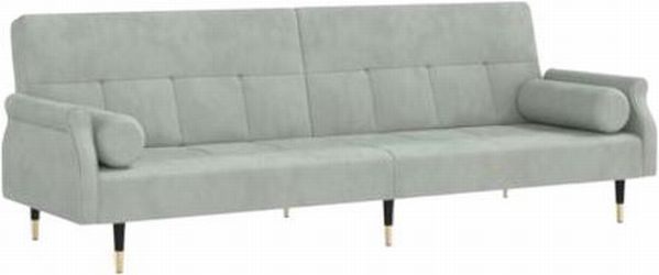 vidaXL Schlafsofa mit Kissen Samt (351857) vidaXL Schlafsofa mit Kissen Samt (351857)