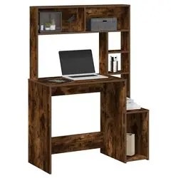 vidaXL Schreibtisch mit Regal 100x45x140 cm (860437)