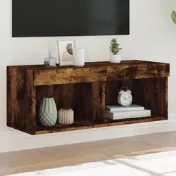 vidaXL TV-Schrank mit LED-Leuchten 80x30x30 cm (837141)