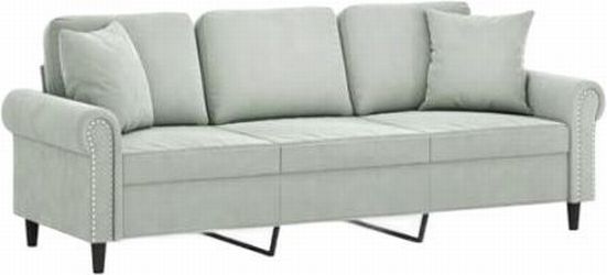 vidaXL 3-Sitzer-Sofa mit Zierkissen 180 cm (3200955) vidaXL 3-Sitzer-Sofa mit Zierkissen 180 cm (3200955)
