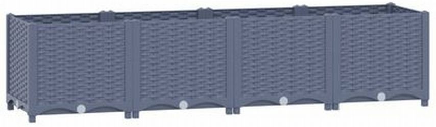 vidaXL Hochbeet 160x40x38 cm (310404) vidaXL Hochbeet 160x40x38 cm (310404)