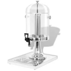 vidaXL Getränkespender Edelstahl 8 l (50531)