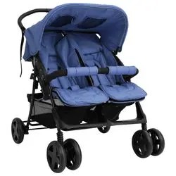 vidaXL Zwillingskinderwagen (10344)