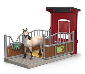 Schleich Farm World - Ponybox mit Mustang Stute (42724)