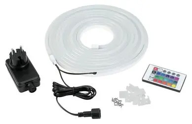 Eurolite LED Neon Flex 24V RGB 5m mit IR Set (50499900)