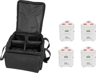 Eurolite Set 4 x Akku TL-3 TCL + SB-4 Soft-Bag (20000649)