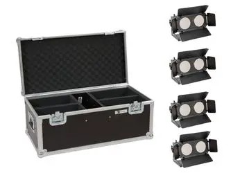 Eurolite Set 4x LED CBB-2 Fairlight + Case (20000838)