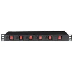 Showtec 19" 1U Socketstrip (91235)