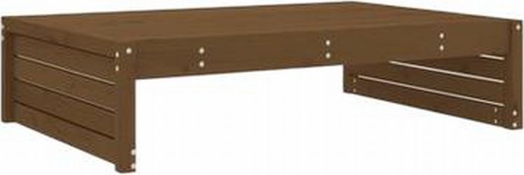 vidaXL Gartenhocker Massivholz Kiefer 120 x 80 cm (825754)