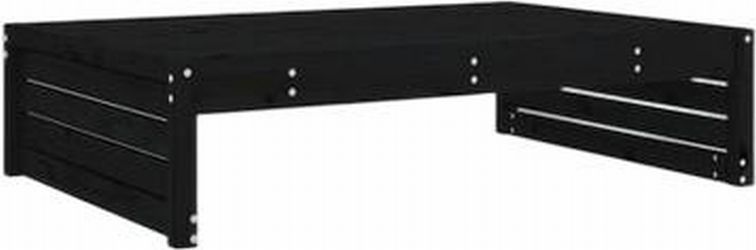 vidaXL Gartenhocker Massivholz Kiefer 120 x 80 cm (825755)