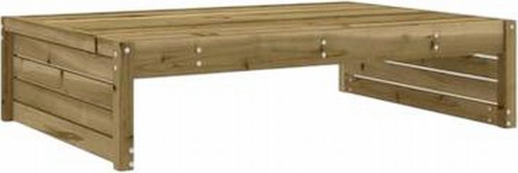 vidaXL Gartenhocker Kiefernholz Imprägniert 120 x 80 cm (825757)