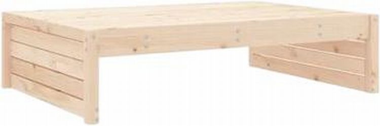 vidaXL Gartenhocker Massivholz Kiefer 120 x 80 cm (825751)