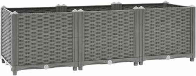vidaXL Hochbeet Polypropylen 120 x 40 x 38 cm (153295)