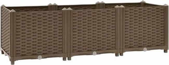 vidaXL Hochbeet Polypropylen 120 x 40 x 38 cm (316517)