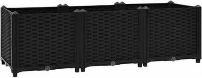 vidaXL Hochbeet Polypropylen 120 x 40 x 38 cm (316532)