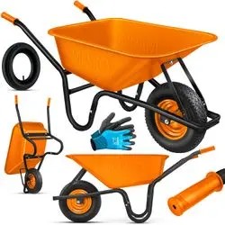 Masko Gartenschubkarre 100 L 250kg