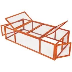 tectake Hasenstall Mandy 181 x 90 x 48 cm (404403)