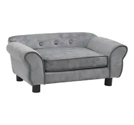 vidaXL Hundesofa Plüsch 72 x 45 x 30 cm (170951) vidaXL Hundesofa Plüsch 72 x 45 x 30 cm (170951)
