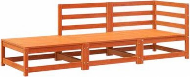 vidaXL Gartensofa mit Fußhocker 2-Sitzer (837974)