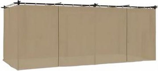 vidaXL Pavillon mit Vorhängen 6 x 3 m (4003922)