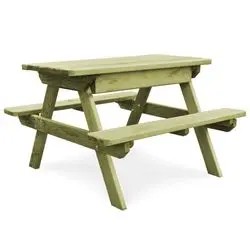 vidaXL Kinder-Picknicktisch Imprägniertes Kiefernholz (45148)