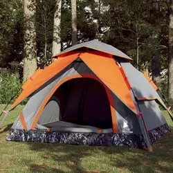 vidaXL Kuppel-Campingzelt 4 Personen Quick Release (4004181)