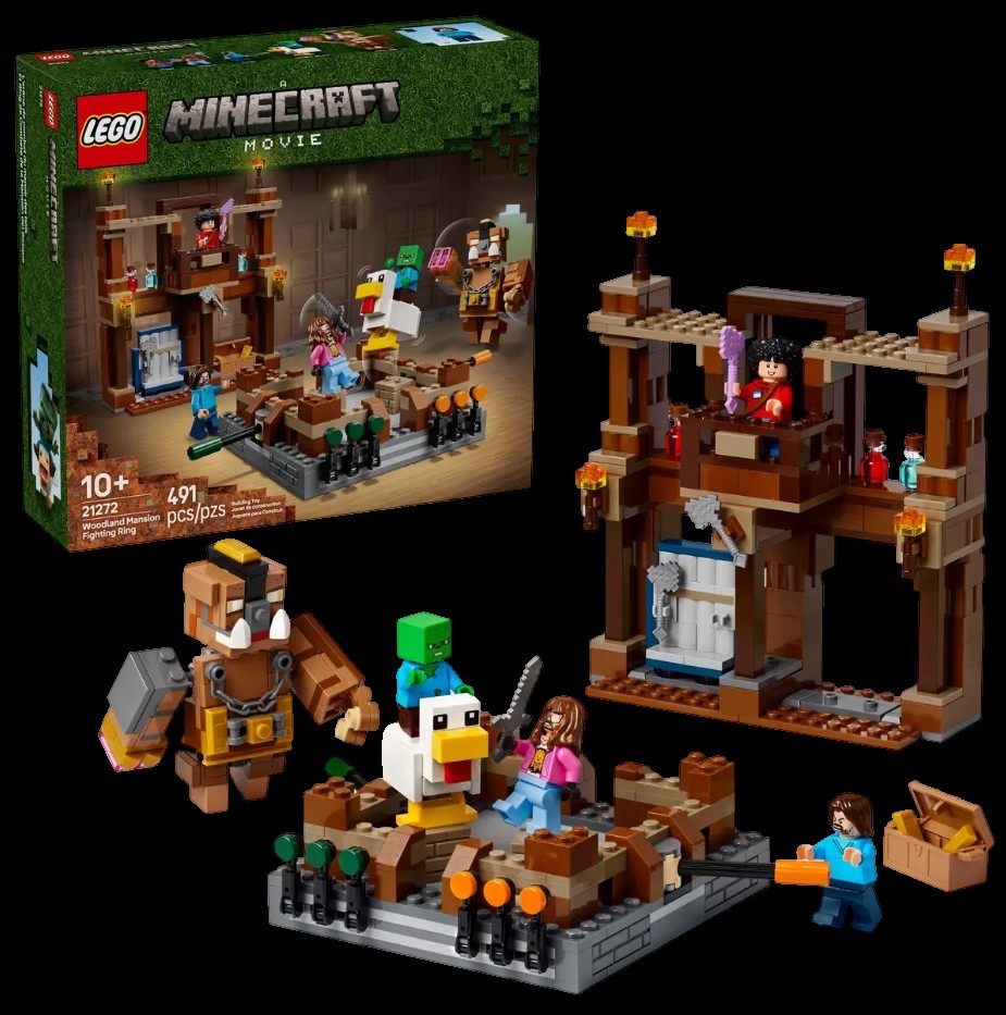 LEGO Minecraft Waldanwesen mit Boxring (21272)