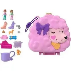 Mattel Polly Pocket Stylischer Pudel Schatulle (HKV35)