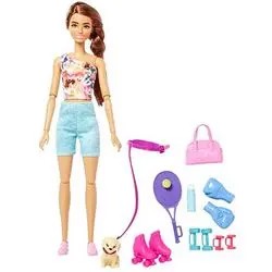 Mattel Barbie Athletic Trainer mit Outdoor-Ausrüstung (HKT91)