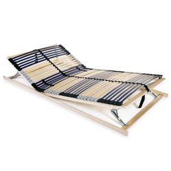 vidaXL Lattenrost mit 42 Latten 7 Zonen 140 x 200 cm (246478)